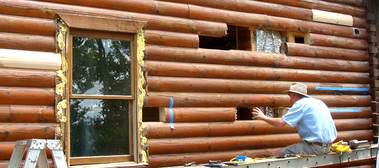 Log Home Repair Madison County, Ohio